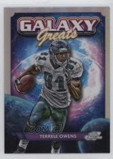 2024 Topps Cosmic Chrome Galaxy Greats Terrell Owens #GG-10 HOF
