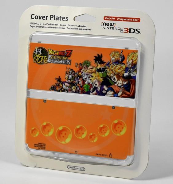 New Nintendo 3DS Cover Plates/Zierblenden,Dragonball Z: Extreme Butoden,Ovp,Neu-image