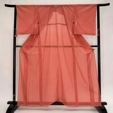 iromuji Japanese Kimono summer Vintage Polyester Free Shipping M size 5665