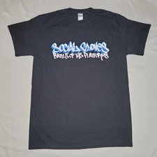 Social Gloves Battle of the Platforms Shirt Mens Medium Black Graphic Event Tee