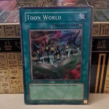 Yu-Gi-Oh! TCG Konami Toon World Magic Ruler Unlimited Super Rare MRL-076 MP