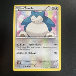 Snorlax 109/149 Boundaries Crossed Pokemon Card