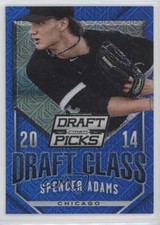 2014 Panini Prizm Perennial Draft Picks Class Blue Mojo 10/75 Spencer Adams z6b