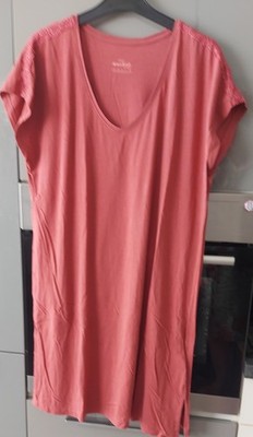 TCM Tchibo Nachthemd Sleepshirt Gr. 44/46 Terracotta BW54cm L93cm