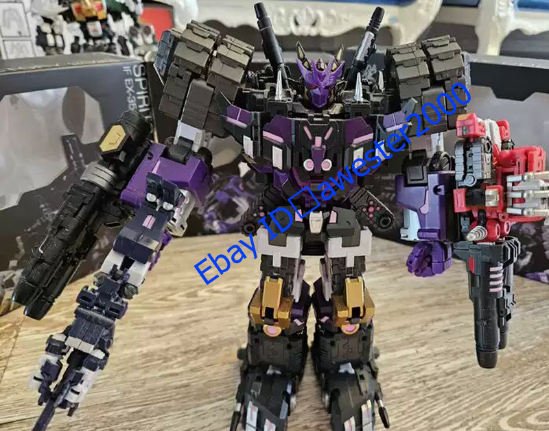Transformable Iron Factory DJD Set SPIRITS OF THE D.E.C DJD 5PCS