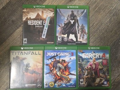 xbox one video games lot bundle