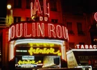 1960s Moulin Rouge Paris Neon Sign Night Club Cabaret Vintage 35mm Slide
