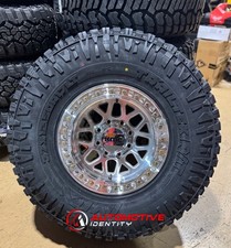4 17x9 Kmc Km235 Crawl Beadlock Wheels 37 Avix Rt 8x6.5 Dodge Ram 2500 3500