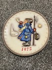 1972 Hummel Collectors Plate-2nd Edition Year in Series-Original Box-Mint — photo 4