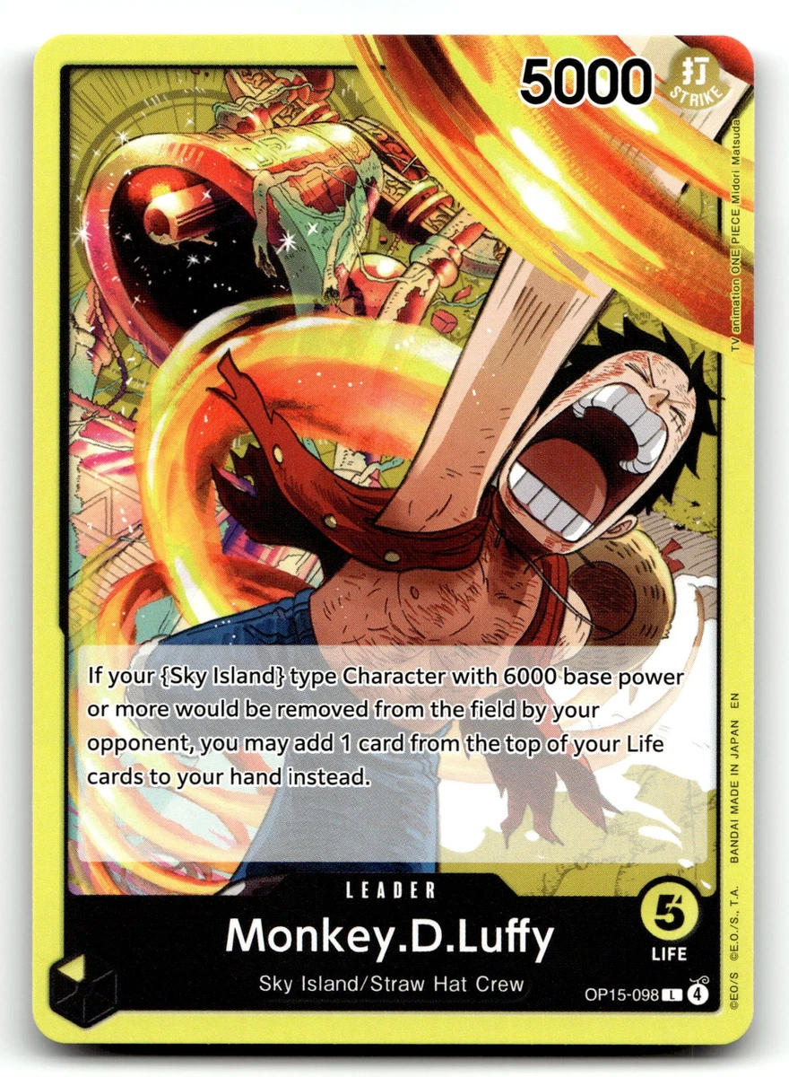 Monkey.D.Luffy OP15-098 Adventure on Kami's Island | Updated Oct 2026