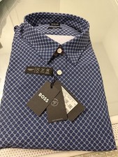 HUGO BOSS Performance P-ROAN-kent NEW Men's Slim Fit CASUAL SHIRT SIZE XXL NWT
