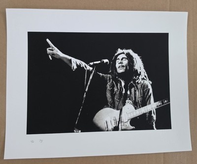 Bob Marley by Richard E. Aaron Limited Art Print »