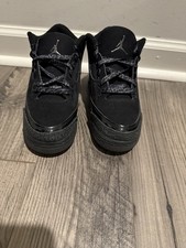 NWB Air Jordan 3 Retro GS Athletic Shoes Black Cat DM0967 001 - Size 3.5Y