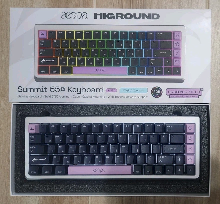 aespa x Higround Summit 65+ Keyboard - Digital Identity | eBay