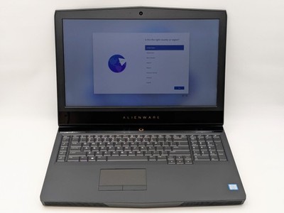 Dell Alienware 17 R5 17'' FHD I7-8750H 256GB 16GB W11P GTX 1070 Backlit RGB