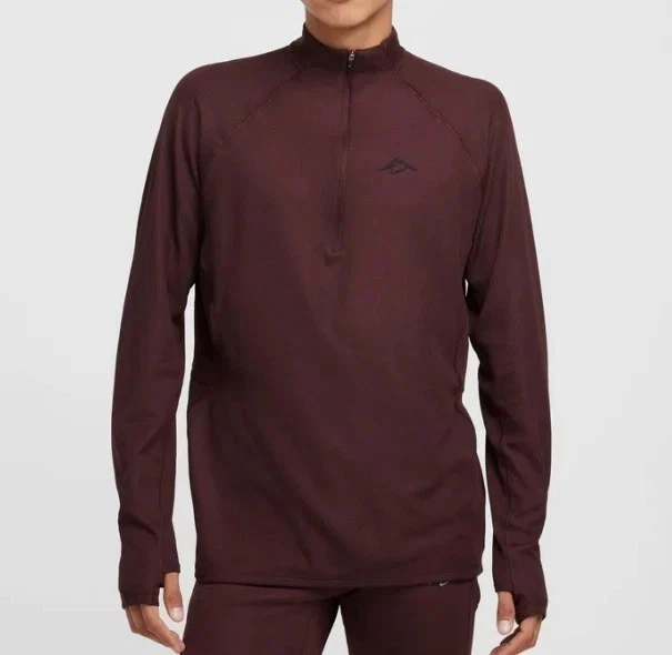 Nike Trail Mens Dri-Fit Wool Blend 1/2 Zip Mid Layer Running TopFV9994-652 SMALL
Opens in a new wind