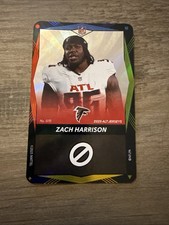 2025 Uno Elite Alt Jerseys NFL Zach Harrison 4 Color Foil