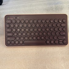 HeyDay KSR-DC Bluetooth Circle Key Keyboard TESTED w/ DONGLE Dark Cherry
