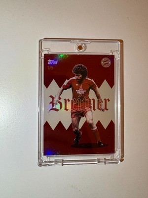 Topps fc bayern team set Paul Breitner 3/5