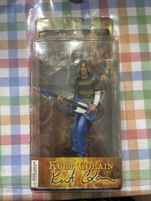 NECA Kurt Cobain 7 inch Action Figure New In Box!