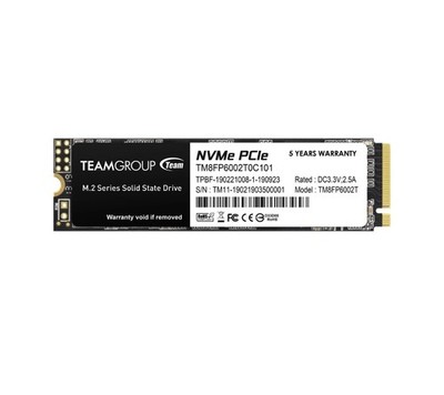 TEAMGROUP MP33 2TB SLC Cache 3D NAND TLC NVMe 1.3 PCIe Gen3x4 M.2 2280 Intern...