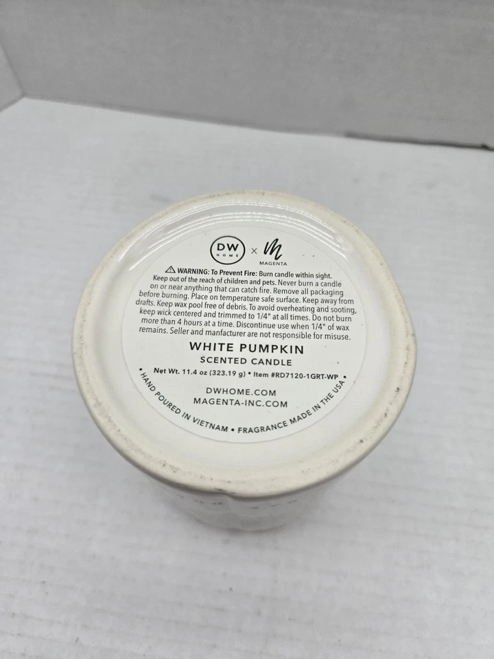 Bote de calabaza Rae Dunn agradecido 11,4 oz tarro de cerámica decoración de granja otoño Foto 4 de 4