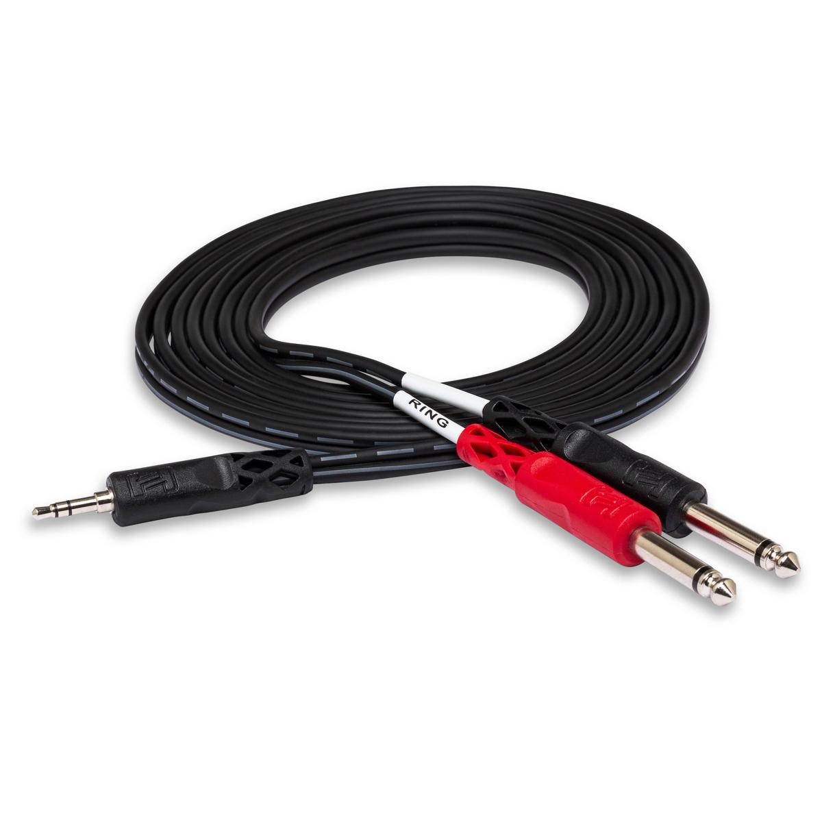 Hosa Technology 10 Stereo 35mm Mini Male to Two Mono -14 Phone Plugs Breako 5090₽