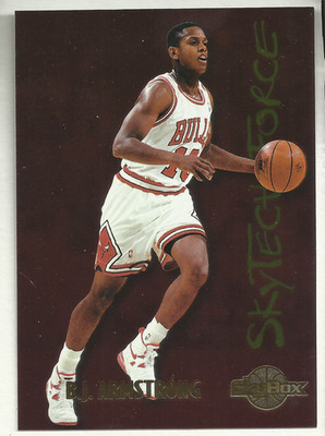 1994-95 Skybox - Skytech Force B.J. Armstrong #SF2 - Chicago Bulls