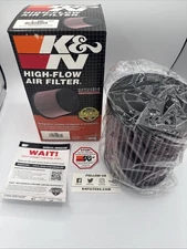 NEW!! K&N E-1009 High Flow Direct Replacement Air Filter - Washable & Reusable