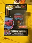Funko Pop! Vinyl: Marvel - Captain America (Black Light) Target (Exclusive) #987