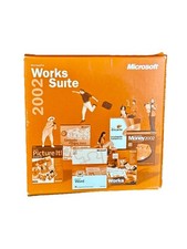 Microsoft Works Suite 2002 Partial Set Missing Disc 1 OEM Software VTG Computer
