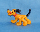 Vintage Walt Disney Productions Pluto Walking Tongue Out Plastic Rubber Figure — photo 3