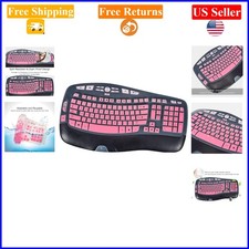 Ombre Pink Silicone Keyboard Cover for Logitech K350/MK550/MK570