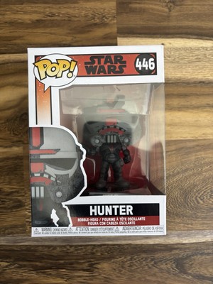 Funko Pop! Vinyl: Star Wars - Hunter #446 w/ Protector