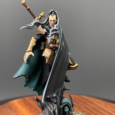 Cado Ezechiar - The Hollow King Soulblight Gravelords Warharmmer AOS Painted