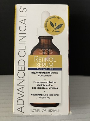 ADVANCED CLINICALS Retinol Serum Anti-Wrinkle 1.75 fl oz (52 ml)