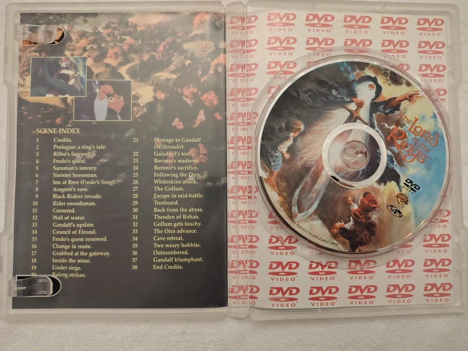 The Lord of the Rings (DVD, 1978) - Region 4 PAL Animation - image 3 of 3
