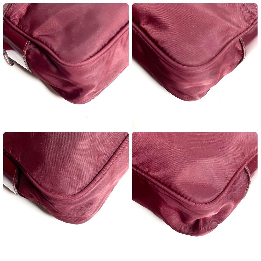 Prada Camera Bag Crossbody Red Used Authentic — image 7