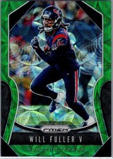 2019 Panini Prizm Green Scope Prizm /75 #133 Will Fuller V Houston Texans