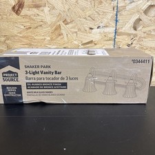 Project Source 3-Light Vanity Bathroom Light ...