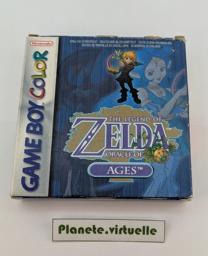 THE LEGEND OF ZELDA : ORACLE OF AGES GAMEBOY COLOR NINTENDO EUR 🌟 - Photo 2/4
