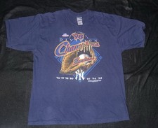 Vintage 1998 Division Champions  New York Yankees Pro Player Tshirt Men’s Sz XXL