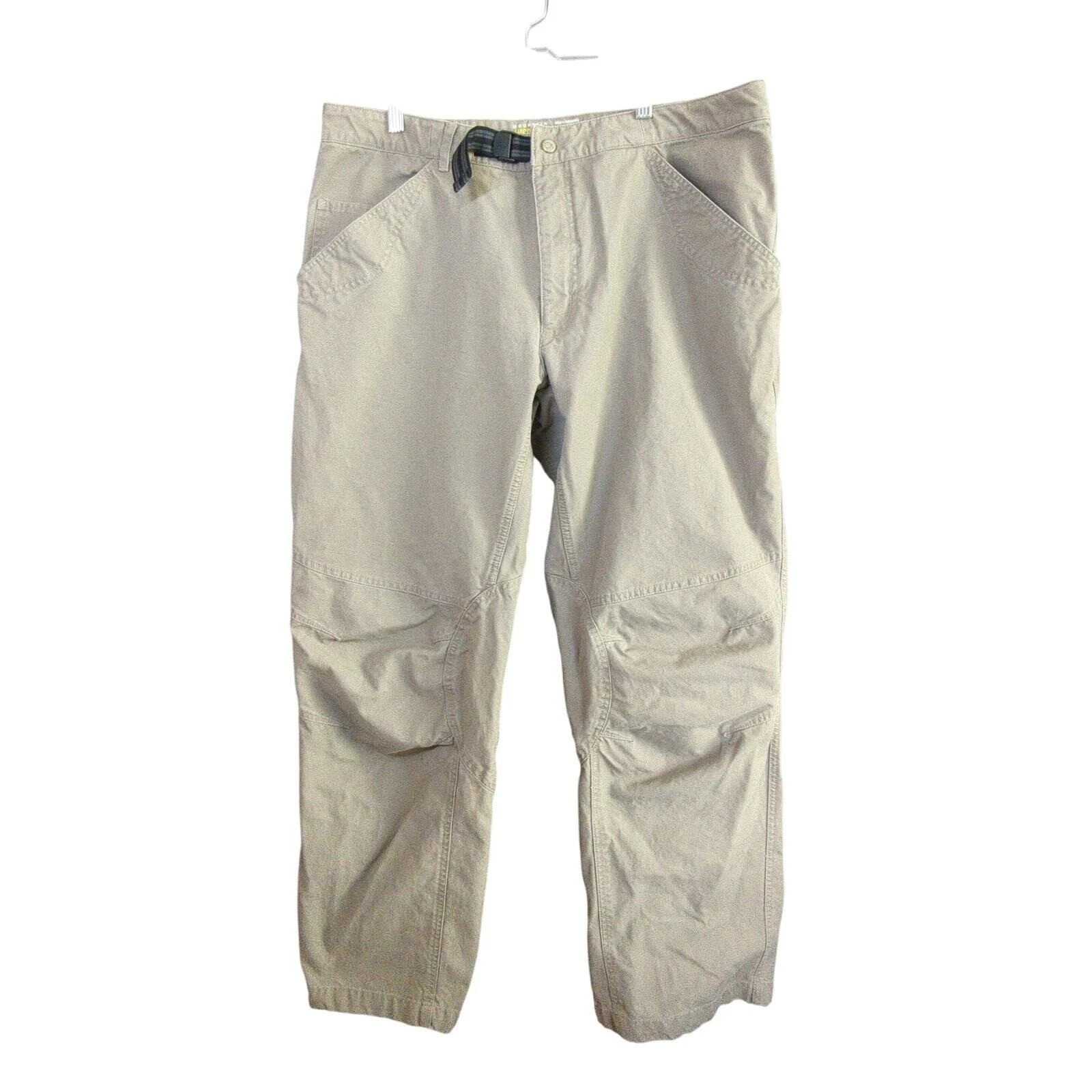 Mountain Hardwear Pants Mens 40x32 Tan Outdoors Hiking Cotton