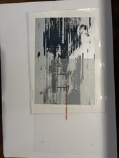 Virgil Abloh Hand Signed Metallic Print 2021- Miles Is My Other Michael Jordan