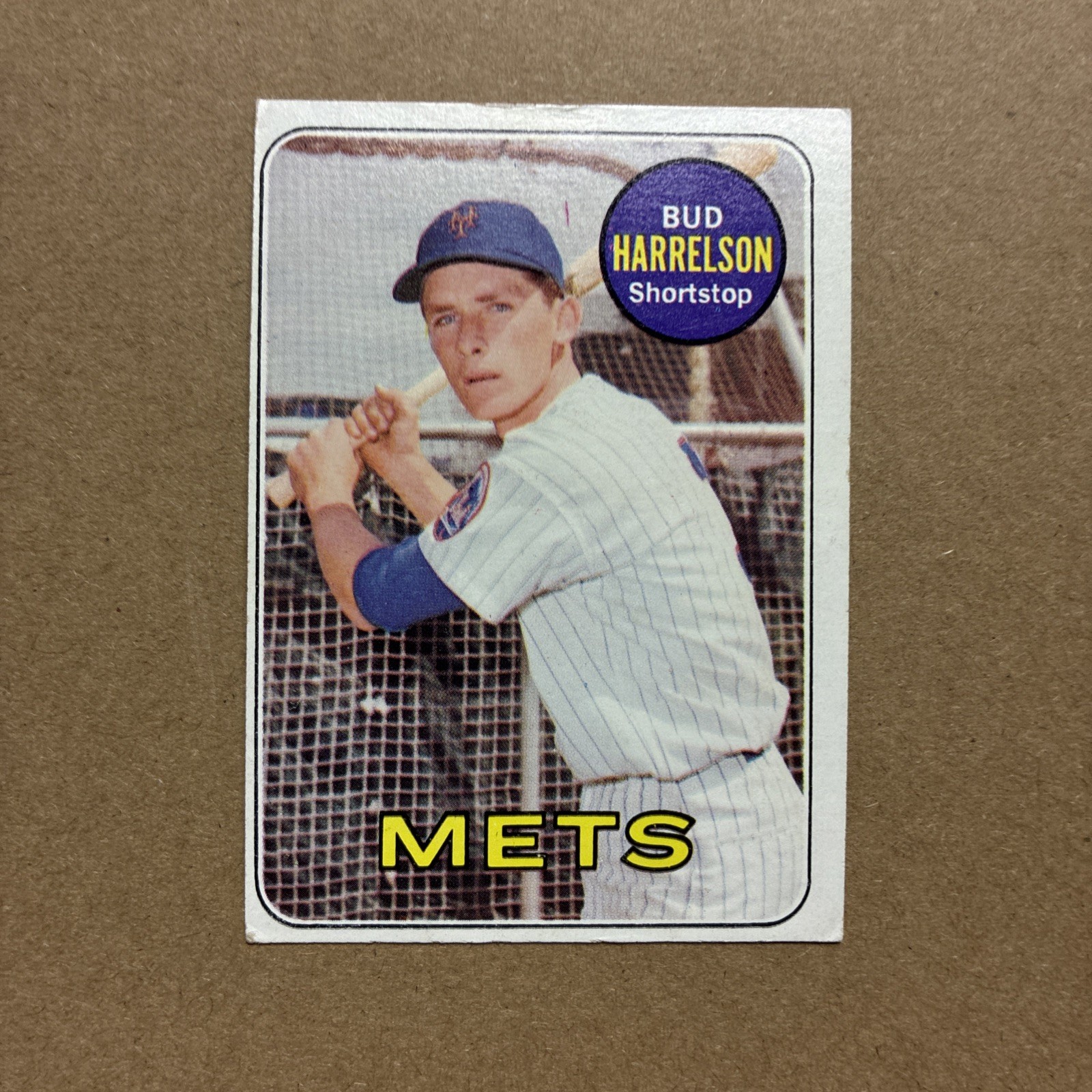 1969 Topps #456 - Bud Harrelson