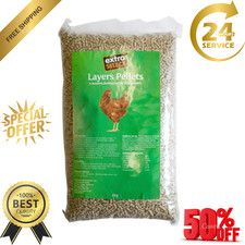 Chicken Feed Layers Pellets - Laying Poultry Feed For Hens, Geese, Ducks - 100%