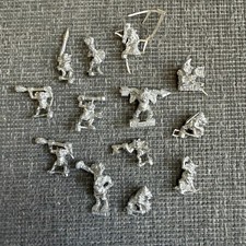 Lot Of 13 Vintage Citadel Metal Warhammer Classic Orcs & Goblin Types 1980s-90s