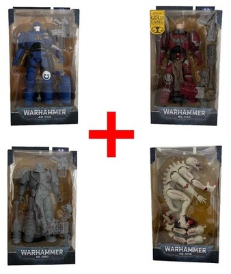 Warhammer 40000  Actionfiguren Tyranid Genestealer Sammelkarten Angebot 4er-Set