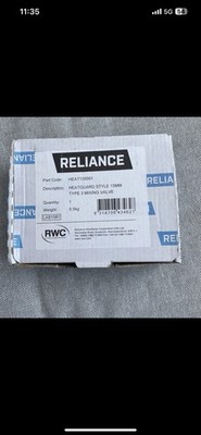 Reliance 15mm 4in1 Heatguard TMV3-8 Mischventil HEAT160030 - Brandneu Verpackt