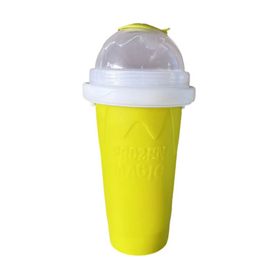 ML Quick-Frozen Slushy Maker Cup with Lid Slushy Cup for Homemade Smoothies Juic